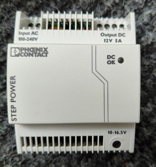 Geschakelde voeding PHOENIX 2868583 STEP-PS/ 1-fase/12V DC, Hobby en Vrije tijd, Elektronica-componenten, Nieuw, Ophalen of Verzenden