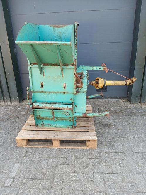 Strohakselaar/ Stro hakselaar - Rubberschuif, Zakelijke goederen, Agrarisch | Werktuigen, Ophalen of Verzenden