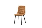 Velours/velvet stoffen eetkamerstoelen, model Rob, Huis en Inrichting, Stoelen, Ophalen, Overige kleuren, Nieuw, Metaal