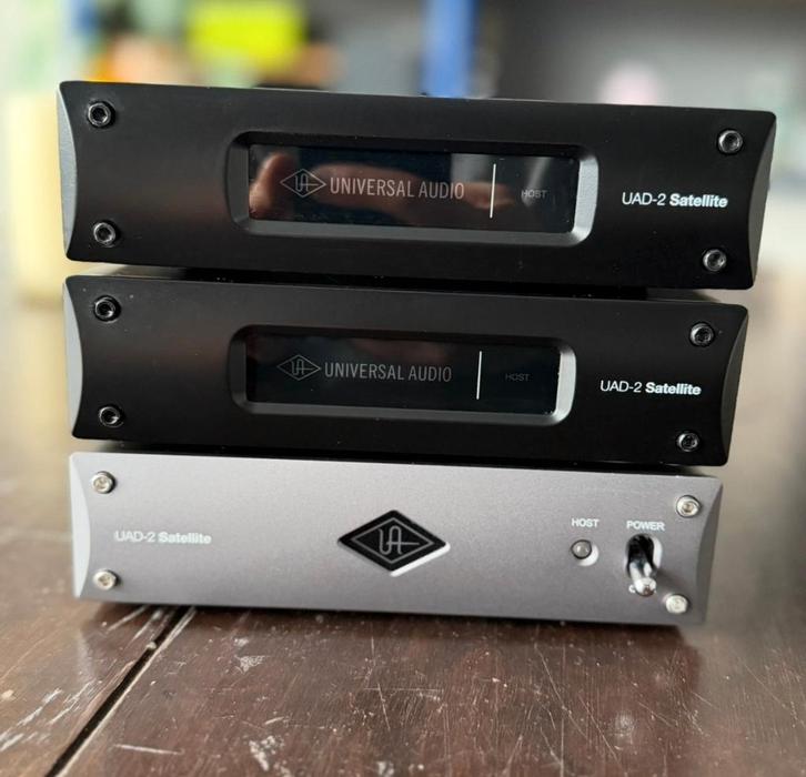 3 UAD Sattelites – (OCTO + 2x QUAD) Inclusief 100+ Plugins, Computers en Software, Audio-software, Zo goed als nieuw, MacOS, Windows