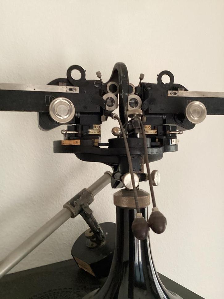 Antieke Phoropter Runge & Kaufuss Rathenow (1910), Antiek en Kunst, Antiek | Gereedschap en Instrumenten, Ophalen