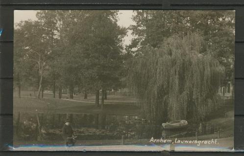 Arnhem 1932 Lauwersgracht Foto-Ansichtkaart f-200 jdu, Verzamelen, Ansichtkaarten | Nederland, Gelopen, Gelderland, 1920 tot 1940