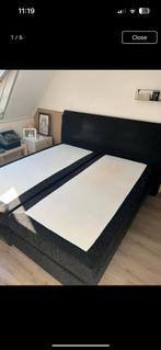 Black boxspring 200x180  NEW PRICE, Huis en Inrichting, Slaapkamer | Boxsprings, Ophalen, Gebruikt, Zwart, Tweepersoons