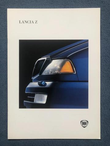 Lancia Z 2.0 Turbo groot formaat folder 1995 beschikbaar voor biedingen