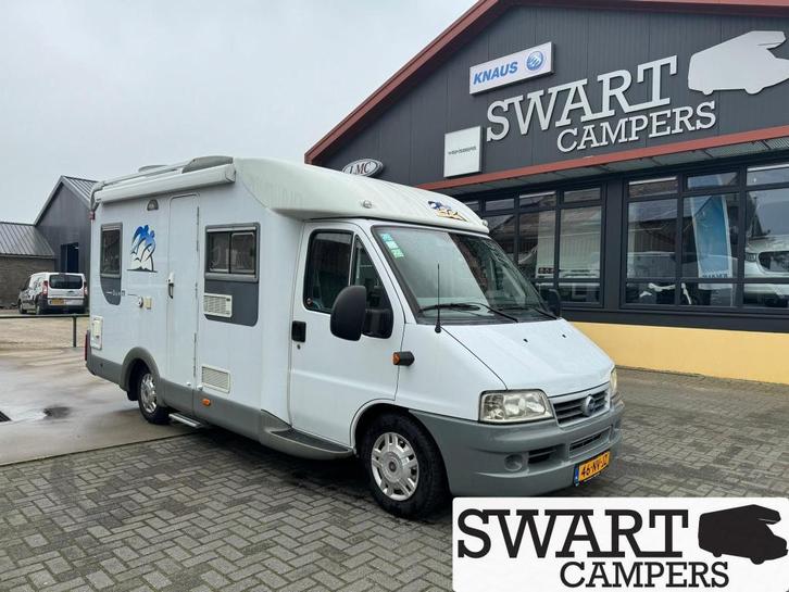 Knaus Sun Traveller 600 TI Compact fransbed Fiat 128 pk, Caravans en Kamperen, Campers, Bedrijf, tot en met 2, Half-integraal