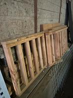 Douglas hekwerk, Ophalen, Zo goed als nieuw, Hout, 3 tot 6 meter