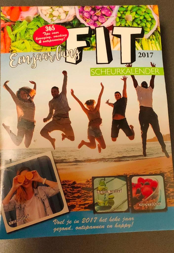Scheurkalender Een jaar lang fit 2017 --NIEUW--, Diversen, Kalenders, Ophalen of Verzenden, Dagkalender, Nieuw