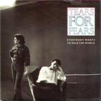Tears for fears - Everybody wants to rule the world (7 inch), Cd's en Dvd's, Vinyl Singles, Rock en Metal, Gebruikt, 7 inch, Single