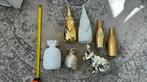 Woonaccessoires: Vaasjes, Kabouters, Goud hondje, Ananas, Huis en Inrichting, Woonaccessoires | Overige, Ophalen of Verzenden