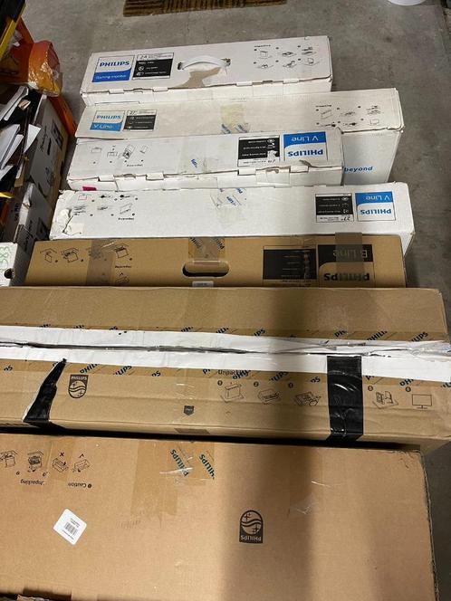 7 stuk Kapot Philips Monitor gebruik als onderdelen Goedkoop, Computers en Software, Monitoren, Niet werkend, Ophalen