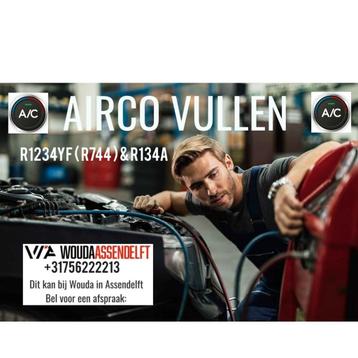 airco vullen van uw auto ? bel Wouda Assendelft  beschikbaar voor biedingen