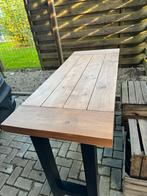 Bartafel strigerhout met ijzeren poot, Ophalen, Zo goed als nieuw