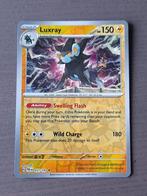 Paldea evolved 071/193 luxray reverse, Hobby en Vrije tijd, Verzamelkaartspellen | Pokémon, Ophalen of Verzenden, Zo goed als nieuw