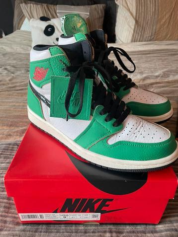 JORDAN 1 HIGH OG Lucky Green Black/White in originele doos beschikbaar voor biedingen