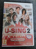 Wii - U-Sing 2 Popstars Edition, Spelcomputers en Games, Games | Nintendo Wii, Muziek, 1 speler, Ophalen of Verzenden, Zo goed als nieuw