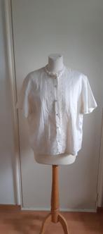 Witte bloes, oud, Kleding | Dames, Ophalen of Verzenden, Gedragen, Wit