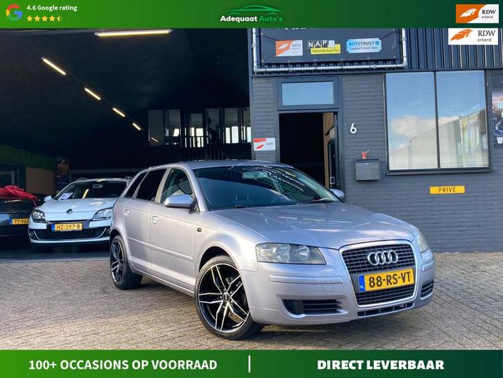 Audi A3 Sportback 1.6 FSI GOED LEZEN|Airco|Cruise|EXPORT, Auto's, Audi, Bedrijf, Te koop, A3, ABS, Airbags, Airconditioning, Centrale vergrendeling