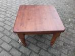 Houten Salontafel - Vierkant - 60x60x48cm, Ophalen, Gebruikt, 50 tot 100 cm, Vierkant