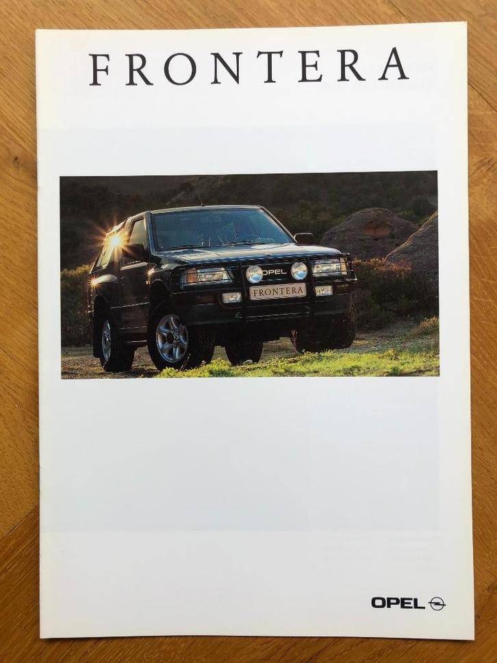 Opel Frontera 1995 folder, Boeken, Auto's | Folders en Tijdschriften, Nieuw, Opel, Verzenden