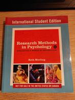 Research Methods in Psychology 3e editie €5, Boeken, Gelezen, Beth Morling, Ophalen of Verzenden, Overige onderwerpen