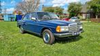 Mercedes W123 200 1977 Blauw | Trekhaak | LPG | APK 9-4-2025, Auto's, Oldtimers, Te koop, Kunstmatig leder, LPG, Mercedes-Benz