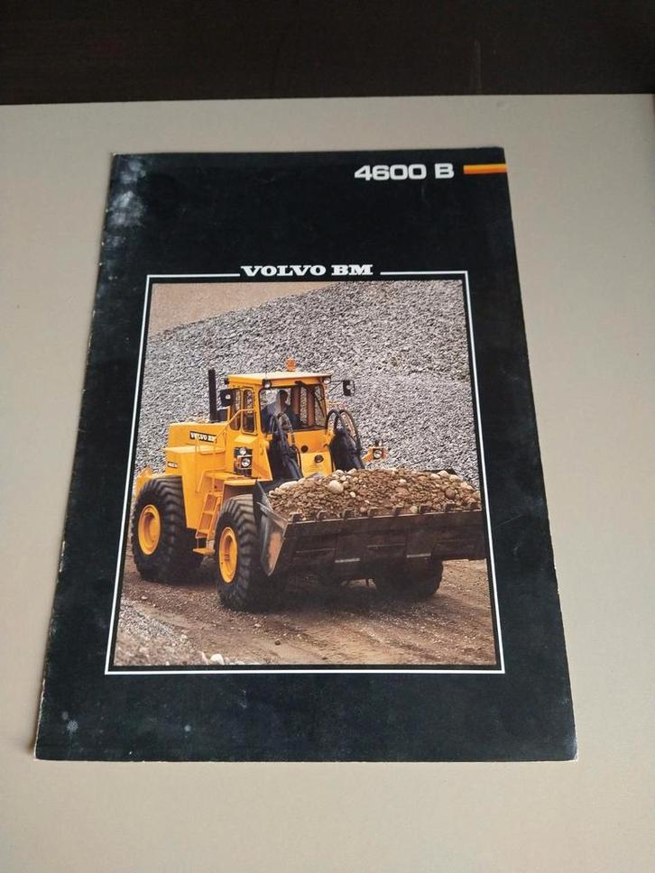 Volvo BM 4600 B Brochure, Boeken, Techniek, Gelezen, Werktuigbouwkunde, Ophalen of Verzenden
