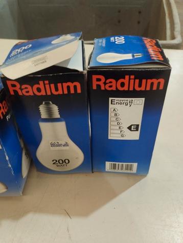 Radium 200watt 100watt R95 beschikbaar voor biedingen