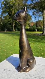 POES / KAT / bronzen beeld / tuinbeeld, Tuin en Terras, Tuinbeelden, Dierenbeeld, Nieuw, Info@huisentuindecoratiemarie.nl, Huis en tuin decoratie marie