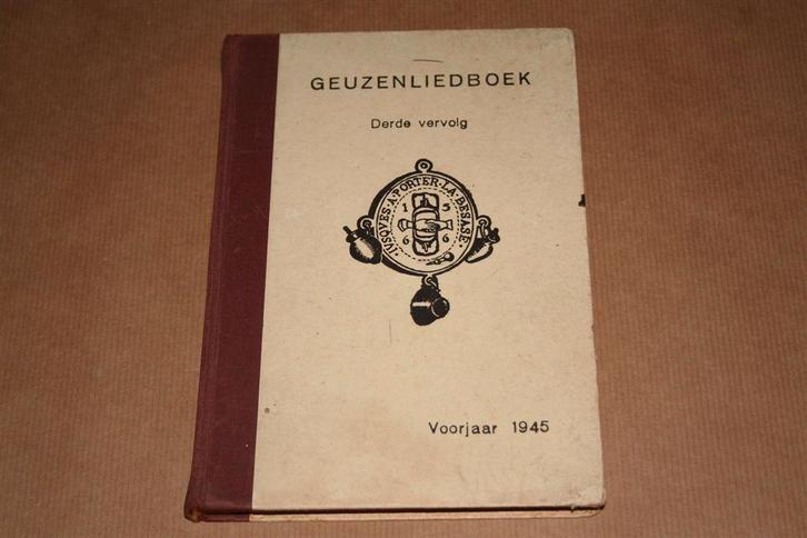 Geuzenliedboek. 3e vervolg. 1945. Genummerd ex., Boeken, Muziek, Gelezen, Artiest, Ophalen of Verzenden