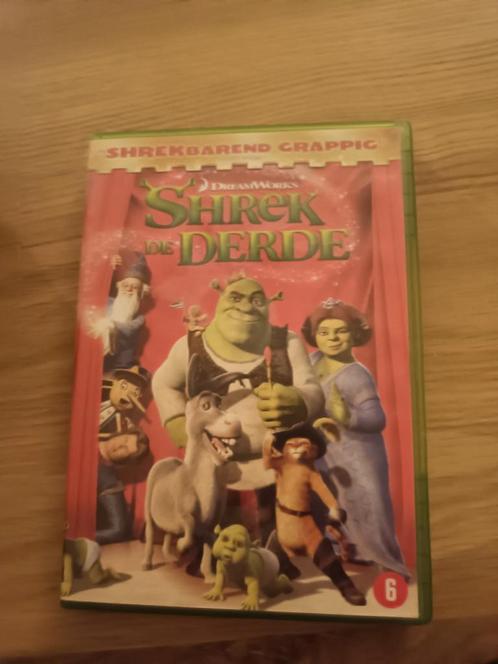 Shrek de derde, Cd's en Dvd's, Dvd's | Tekenfilms en Animatie, Zo goed als nieuw, Alle leeftijden, Ophalen of Verzenden