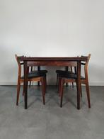 Vintage Deense eetkamerset door Verstervig Eriksen, Ophalen, Onbekend, Zo goed als nieuw, 4 tot 6 stoelen