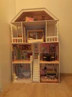 Groot poppenhuis inclusief meubels, Verzamelen, Poppenhuizen en Toebehoren, Ophalen, Zo goed als nieuw, Poppenhuis
