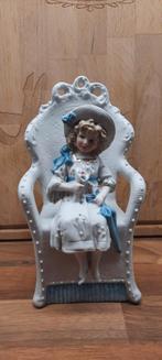 Antiek porseleinen beeld, Antiek en Kunst, Ophalen of Verzenden