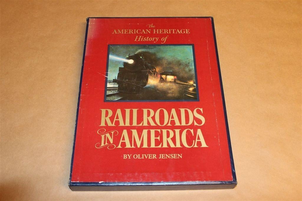 Amerikaanse Spoorwegen — Geïllustreerd [In Slipcase], Verzamelen, Spoorwegen en Tramwegen, Gebruikt, Tram, Overige typen, Ophalen of Verzenden