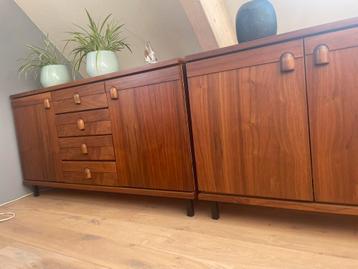 Dressoirkast - teakhout - vintage - midcentury - beschikbaar voor biedingen