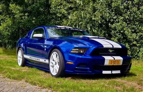 FORD MUSTANG! V6 309pk  2014 Echte eyecatcher nette staat!, Auto's, Ford, Particulier, LPG, Coupé, Automaat, Geïmporteerd, Blauw