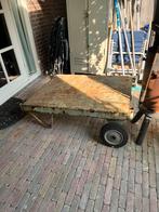Vintage, industriële bolderkar, Ophalen of Verzenden, Gebruikt, Transportkar
