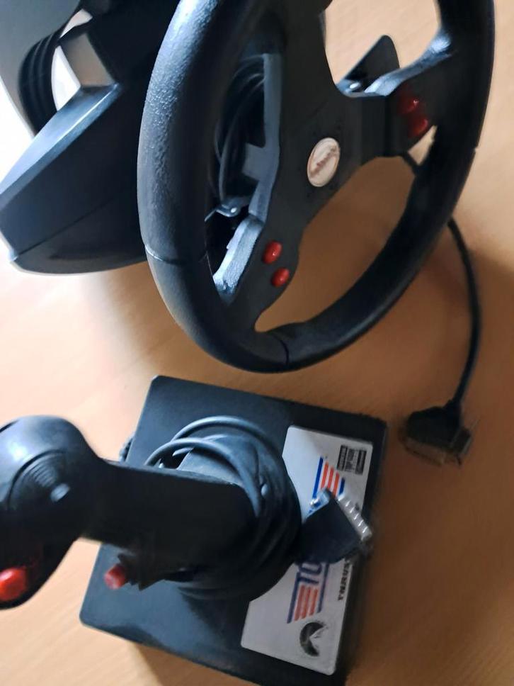 Stuur en joystick, Computers en Software, Joysticks, Gebruikt, Ophalen of Verzenden