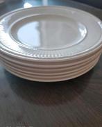 Wedgwood Edme gebak borden 18cm 6x, Ophalen of Verzenden