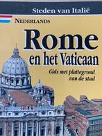 Rome en het Vaticaan Gids met plattegrond van de stad, Ophalen of Verzenden, Zo goed als nieuw, Europa, Overige merken