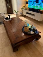 Vintage Opium Salontafel Massief Hout, Ophalen, Gebruikt, 50 tot 100 cm, 150 tot 200 cm