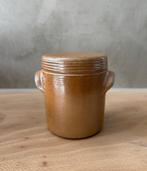 Vintage potje Voorraadpot Gres de Bonny 9 cm, Ophalen of Verzenden