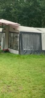 Luifel, incl voorwand, zijwanden, stokken en boogstokken, Caravans en Kamperen, Tenten, Ophalen, Zo goed als nieuw, Tot en met 4