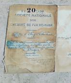 Historisch Document - Brug voor Tramlijn Itegem naar Zandhov, Ophalen of Verzenden