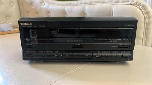 Technics Deck RS-CH730 defect/voor onderdelen, Audio, Tv en Foto, Cassettedecks, Dubbel, Overige merken, Auto-reverse, Tiptoetsen