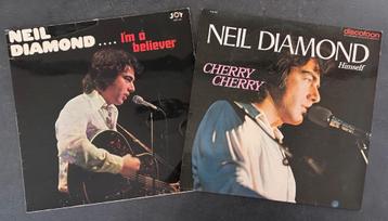 NEIL DIAMOND - Cherry cherry & I'm a believer ( 2 LPs ) beschikbaar voor biedingen