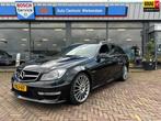 Mercedes-Benz C-klasse Estate C63 AMG 6.2 V8 Facelift model, Auto's, Mercedes-Benz, Euro 5, Achterwielaandrijving, Zwart, Leder