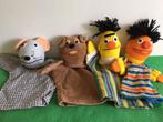 Handpoppen Sesamstraat(Ernie,Bert,Tommy en Ieniemienie), Ophalen of Verzenden, Zo goed als nieuw, Overige typen