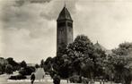 Heemstede, Dreef met R.K. Kerk - volk militaire auto - ongel, Ophalen of Verzenden, 1920 tot 1940, Ongelopen, Noord-Holland