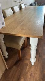 Eettafel 270x85, Huis en Inrichting, Tafels | Eettafels, Ophalen, Eikenhout, 200 cm of meer, 50 tot 100 cm